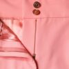 Dolce & Gabbana Rose Pink Polyester High Waist Tapered Pants - Image 5