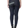 Dolce & Gabbana Dark Blue QUEEN Cotton Skinny Denim Jeans - Image 3