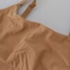 Dolce & Gabbana Brown Nylon Stretch Sleeveless Top Underwear - Image 7