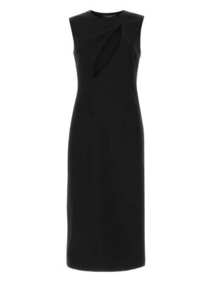 Versace Black Acetate Dress