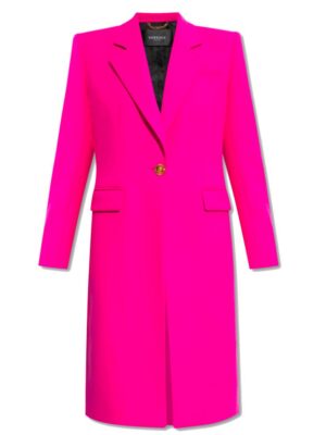 Versace Fuchsia Viscose Jackets & Coat