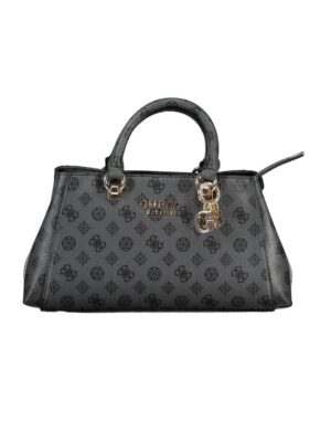 Guess Jeans Gray Polyethylene Handbag