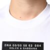 Dolce & Gabbana White Cotton DG Applique Casual T-shirt - Image 5