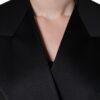 Dolce & Gabbana Black Polyester Double Breasted Coat Jacket - Image 5
