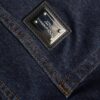 Dolce & Gabbana Dark Blue Cotton Stretch Straight Denim Jeans - Image 5