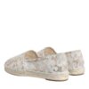 Dolce & Gabbana White Lace Viscose Espadrilles Flats Shoes - Image 5
