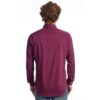 Baldinini Trend Burgundy Cotton Men Shirt - Image 3