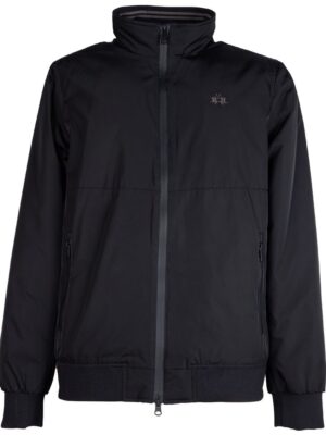 La Martina Black Polyester Jacket
