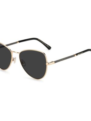 Jimmy Choo Gold Metal Sunglasses