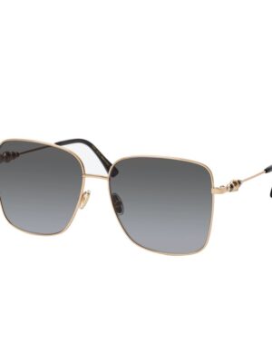 Jimmy Choo Gold Metal Sunglasses