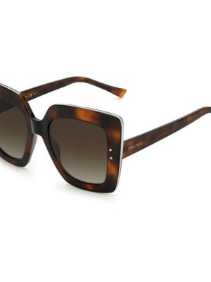 Jimmy Choo Brown Acetate Sunglasses