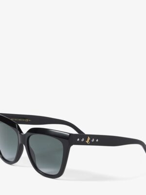 Jimmy Choo Black Acetate Sunglasses