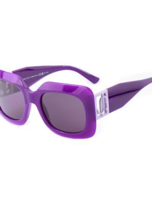 Jimmy Choo Purple Resin Sunglasses