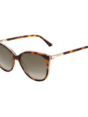 Jimmy Choo Brown Acetate Sunglasses