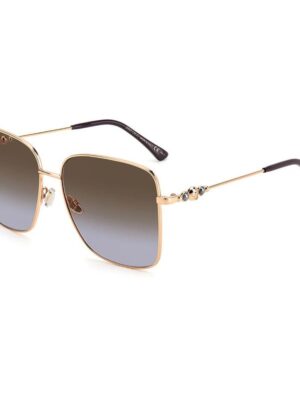 Jimmy Choo Gold Metal Sunglasses