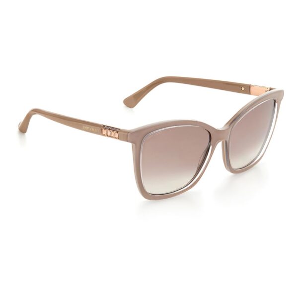 Jimmy Choo Beige Acetate Sunglasses - Image 3
