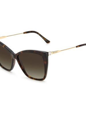 Jimmy Choo Gold Metal Sunglasses