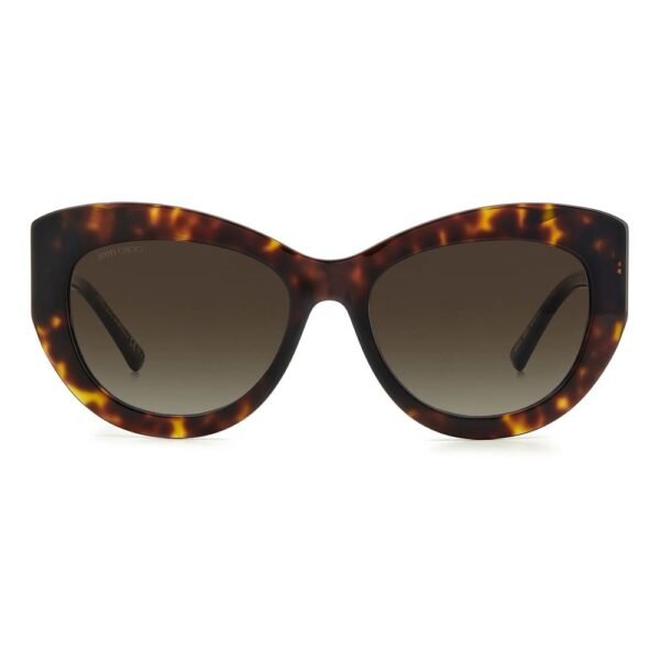Jimmy Choo Brown Acetate Sunglasses - Image 2