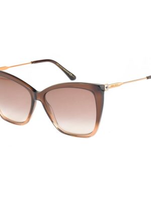 Jimmy Choo Brown Metal Sunglasses