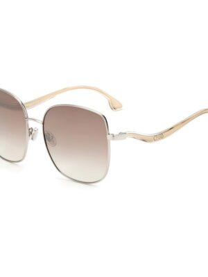 Jimmy Choo Gray Metal Sunglasses
