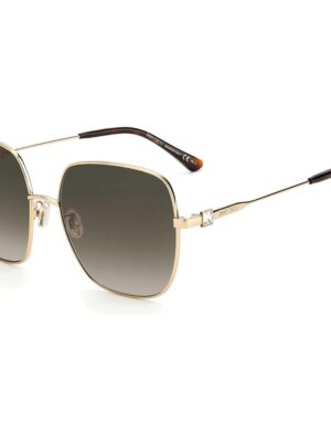 Jimmy Choo Gold Metal Sunglasses