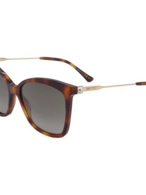 Jimmy Choo Brown Metal Sunglasses