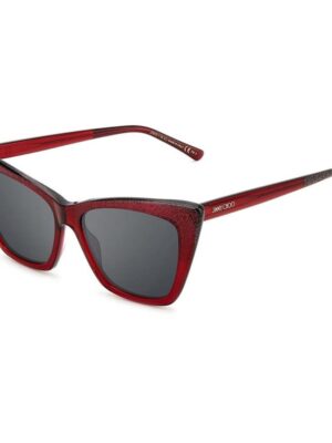 Jimmy Choo Red Acetate Sunglasses