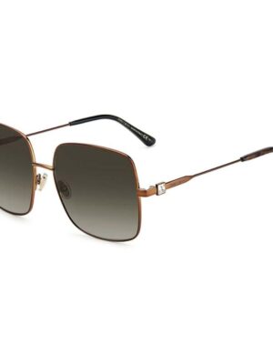 Jimmy Choo Brown Metal Sunglasses