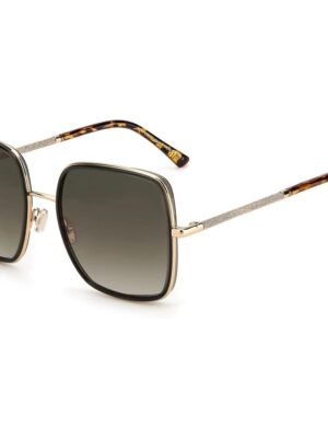 Jimmy Choo Gold Metal Sunglasses