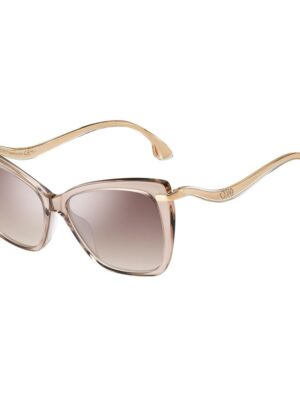 Jimmy Choo Beige Haircalf Sunglasses