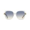 Jimmy Choo White Resin Sunglasses - Image 2