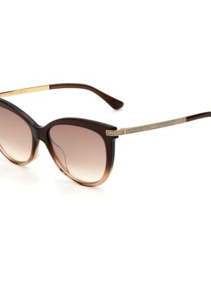 Jimmy Choo Brown Acetate Sunglasses