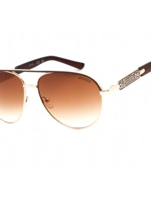 Guess Gold Metal Sunglasses