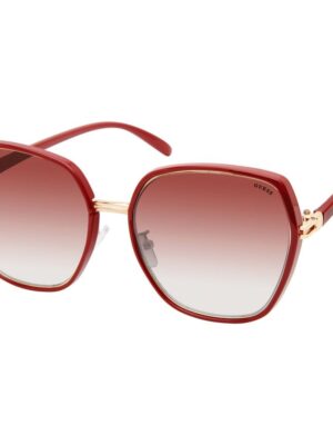Guess Red Resin Sunglasses