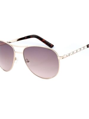 Guess Gold Metal Sunglasses