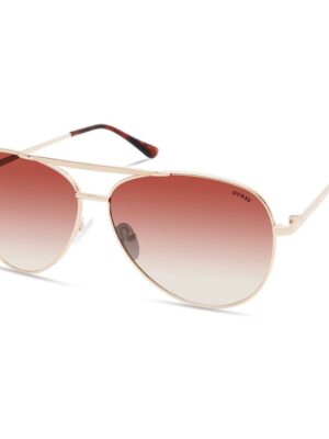 Guess Gold Metal Sunglasses