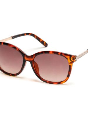 Guess Brown Resin Sunglasses
