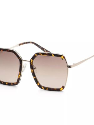 Guess Brown Metal Sunglasses