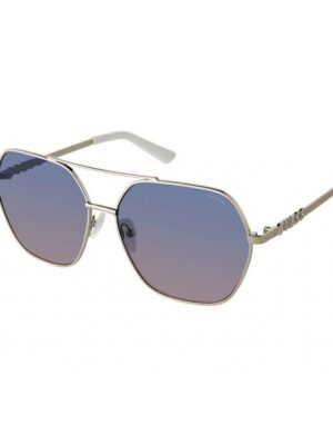 Guess Gray Metal Sunglasses