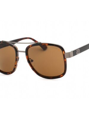 Guess Brown Metal Sunglasses