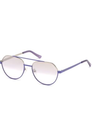 Guess Purple Metal Sunglasses