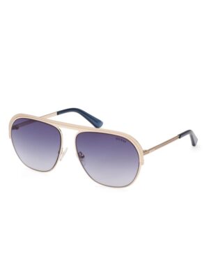 Guess Gold Metal Sunglasses
