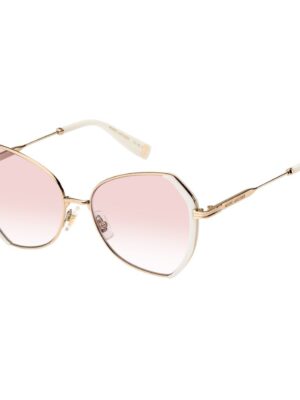Marc Jacobs Gold Metal Sunglasses