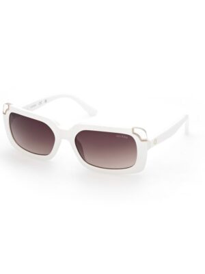 Guess White Injected Sunglasses