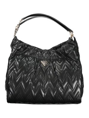 Guess Jeans Black Polyethylene Handbag
