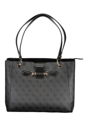 Guess Jeans Black Polyethylene Handbag