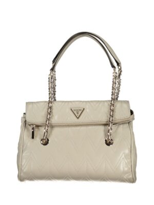 Guess Jeans Gray Polyethylene Handbag