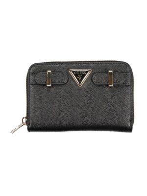 Guess Jeans Black Polyethylene Wallet