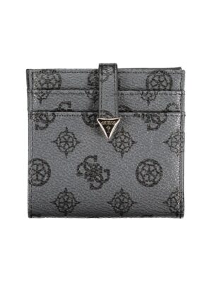 Guess Jeans Gray Polyethylene Wallet