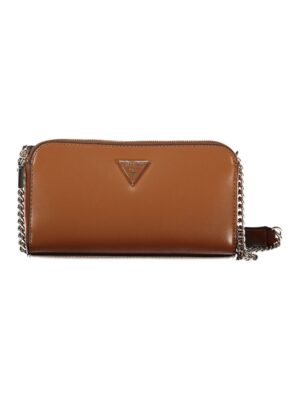 Guess Jeans Brown Polyethylene Handbag